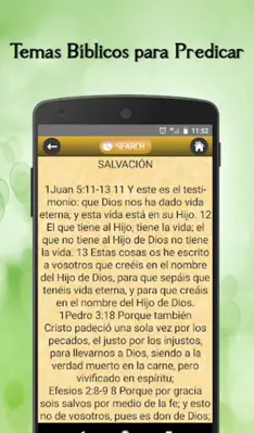 Temas Bíblicos Predicar android App screenshot 2