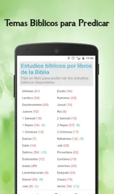 Temas Bíblicos Predicar android App screenshot 3