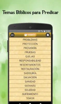 Temas Bíblicos Predicar android App screenshot 5